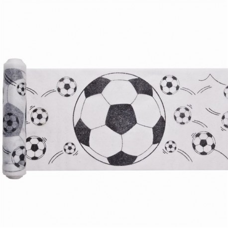 Tischläufer "Fanon" Fussball, 0.28 cm x 5 meter