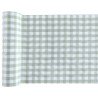 Chemin de table Vichy, vert, 26 cm x 3 mètres