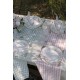 Chemin de table Vichy, vert, 26 cm x 3 mètres
