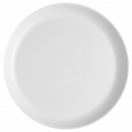 6 Assiettes grandes, Ø 27,4cm, blanc