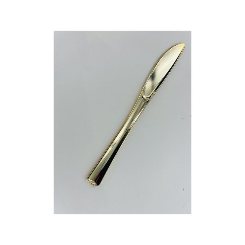 30 Messer, golden, waschbar und wiederverwendbar