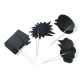 Bubbles Photo Booth Kit 8-teilig, schwarz