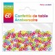 Coriandoli da tavola in carta multicolore anni 60