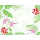 100 sets de table Dunicel Tropical Lily, 30x40cm