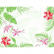 100 sets de table Dunicel Tropical Lily, 30x40cm