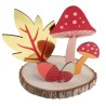 1 Décor automne multicolore Ø17 x 15cm
