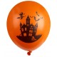 6 Ballons Maison hantée Halloween Ø 30cm