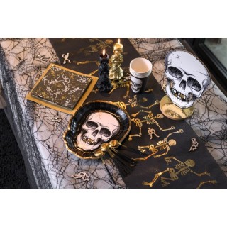 1 Chemin de table, maison hantée, halloween, 5m x 30cm
