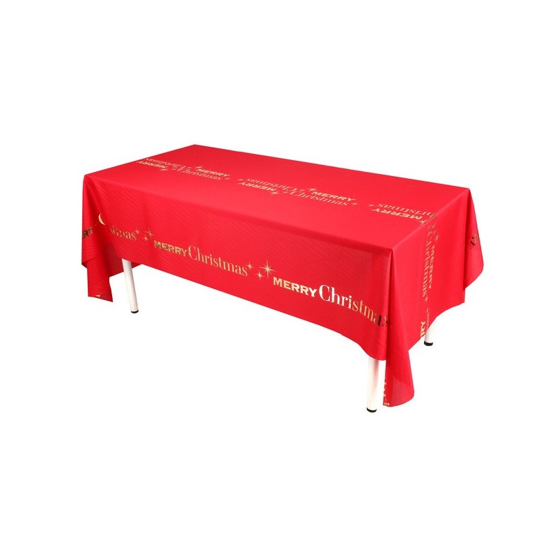 1 Nappe Merry Christmas chic, 1.42 x 2.56 m