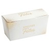 5 Ballotins „Joyeuses fêtes“ 125gr weiß