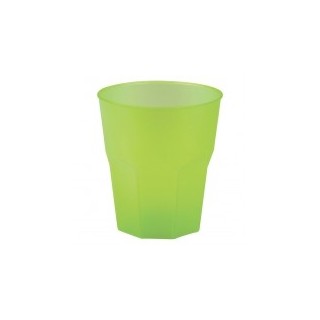 20 Trinkgläser caipiriña, mojito, plastik PP, Grün
