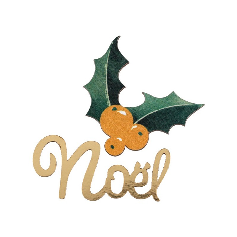 10 Déco à parsemer Noël Tradi or