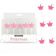 5 Bougies pics princesse