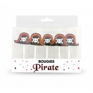 5 Bougies pics pirate