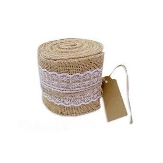 Tela con pizzo 8cmx5m