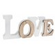 LOVE-Buchstabe aus Holz 14 x 1,2 x 6 cm