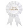 1 coccarda “Joyeux Anniversaire” (Buon compleanno)Ø8cm x 15cm