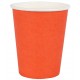 10 Gobelets Rainbow, en carton,orange, ø 7.8 x 9.7 cm / 27cl