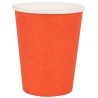 10 Rainbow Cups, Karton, orange, ø 7,8 x 9,7 cm / 27cl