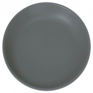 6 Assiettes grandes, Ø 27,4cm, anthracite