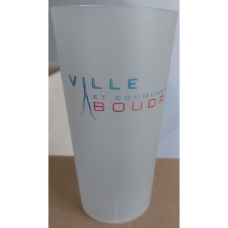 Glas 25 / 30cl, PP, transluzent mattiert