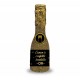 1 Flasche goldene Konfettikanone 16cm