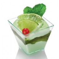 Kova 6 verde acqua verrine, 50 x 50 x 45 mm, 60 ml