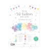 Kit arche de 50 ballons couleur pastel