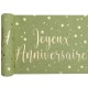 Chemin de table "Joyeux Anniversaire"