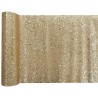 Glitzer-Tischläufer, Gold, 28 cm x 3 m