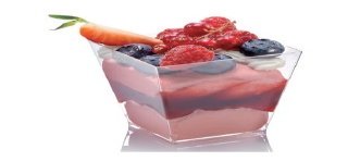 Verrine Kova 16 cristal, 59 x 59 x 72 mm , 160 ml