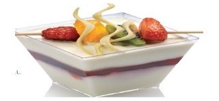 Verrine Kova 22 cristal, 72 x 72 x 72 mm , 220 ml