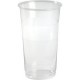 50 Becher 3 dl mit hohem Schaumrand pp / pet, transparent, flexibel