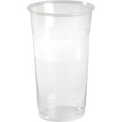 50 Gobelets 3 dl, pp/pet, transparent, souple