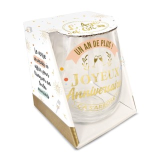 1 bicchiere regalo di compleanno rotondo