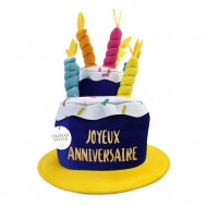 Cappello compleanno" joyeux anniversaire"(buon compleanno)