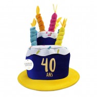 1 Chapeau anniversaire 40 ans