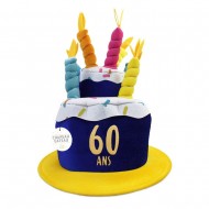 Cappello compleanno" 60 ans"