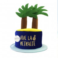 1 Geburtstag-Hut "Vive la retraite"