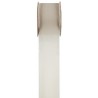 1 rotolo di nastro crespo 5 m x 4 cm, avorio