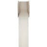 1 Rouleau de Ruban crêpe 5m x 4cm, ivoire