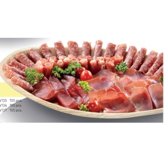 25 Plats petits palmier, 29,5 x 19,5 prof. 2,5 cm