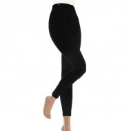 1 Paire de leggings, taille unique, noir 