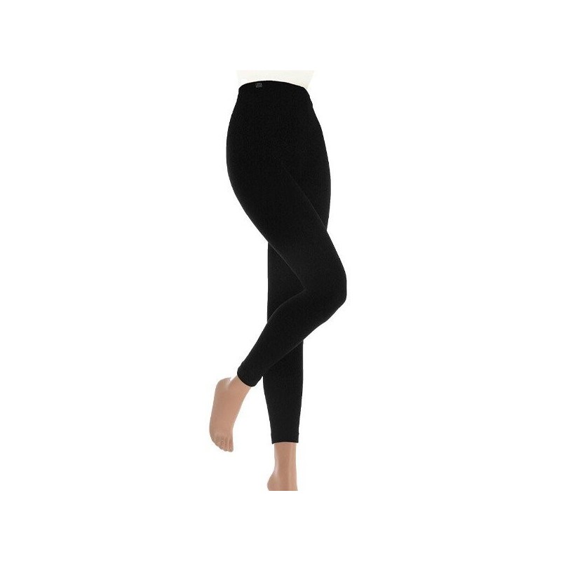 1 Paio di leggings, taglia unica, neri, 90% nylon 2% spandex