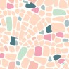 50 tovaglioli classici,Ocean pebbles, 4 veli, 40x40 cm