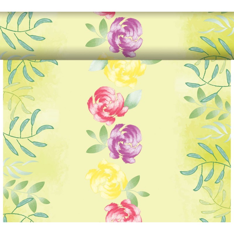 Dunicel Tischläufer, 24m x 0,40 cm, Soft Tropics