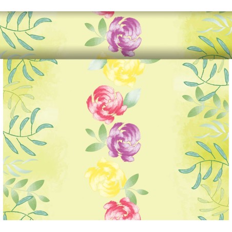 Dunicel Tischläufer, 24m x 0,40 cm, Soft Tropics