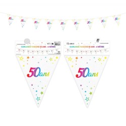 Guirlande fanion 50ans
