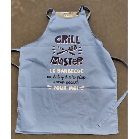 1 tablier de cuisine "Grill Master"