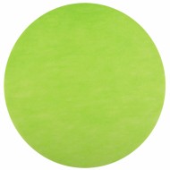 50 Sets de table uni, Ø 34 cm, Kiwi